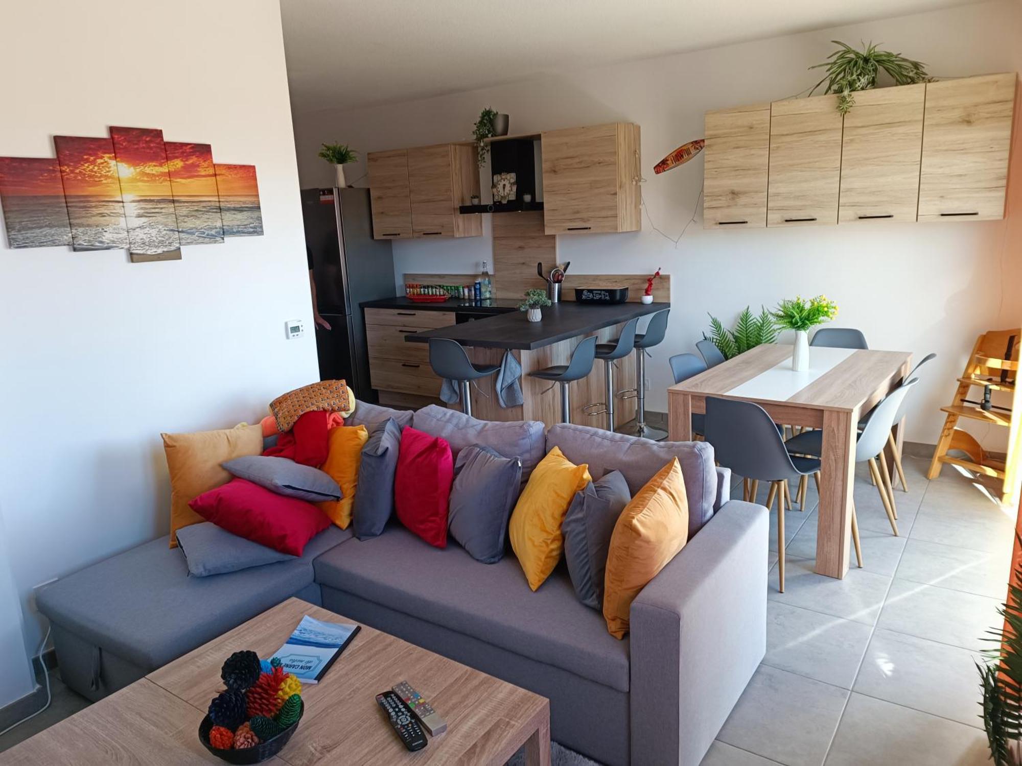Mimizan Apt Neuf 80M2 +Terrasse 100M Plage 외부 사진